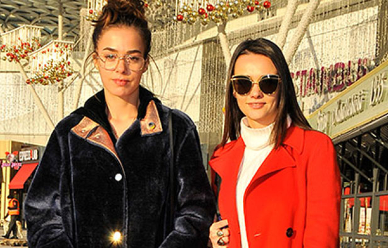 Bensu-Hande Soral kardeşler, "Arif V 216"yı izledi!