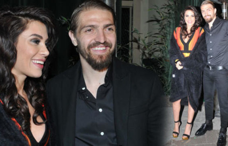 Caner Erkin'den Şükran Ovalı’ya romantik kutlama!