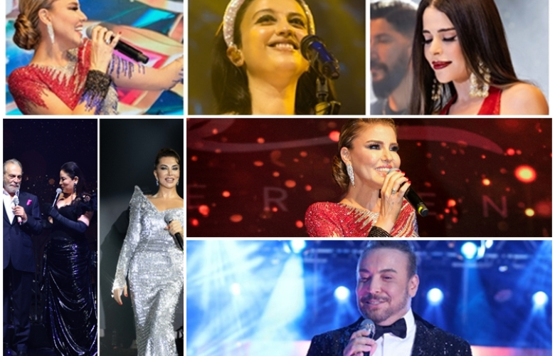 Ünlüler yeni yıla sahnede girdi... İşte haberimizin ikinci bölümü